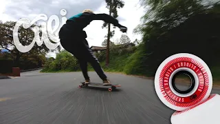 Kyle's Californian Run with Sliders 65mm - Cuei Giveaway Downhill Longboard