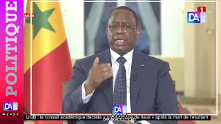 WOLOF / INTEGRALITE QUESTIONS - REPONSES DU PRESIDENT MACKY SALL FACE A LA PRESSE