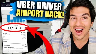 How To Use The Uber Driver Airport HACK To DOUBLE Your Earnings!