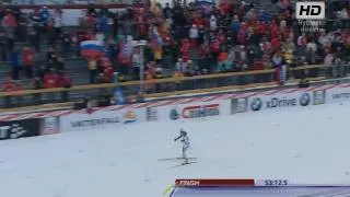 Women's 4x10 Km Relay Rybinsk 2011 - Russia vs Italy (Arianna Follis Wins)