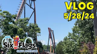 Updates at Six Flags Great Adventure! | Vlog 5/28/24