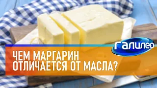 Галилео 🧈 Чем маргарин отличается от масла?