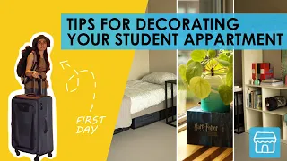 CHEAP student apartment hacks