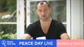 Words of Peace from Jude Law | Peace Day Live 21 September