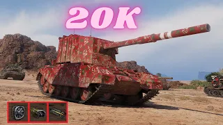20K Damage  with FV4005 Stage II 10K &  FV4005 Stage II 10K World of Tanks ( Shitbarn,БАБАХА )