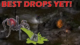 300 Arachnid Lair Runs - Diablo 2 Resurrected Loot Highlights