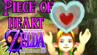 Legend of Zelda: Majora's Mask 3D Piece of Heart Guide