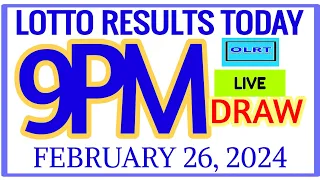 Lotto Results Today 9pm DRAW February 26, 2024 swertres results