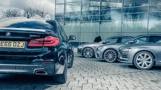 BMW 5 Series vs Merc E Class vs Volvo S90 vs Jag XF