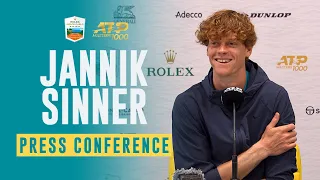 Jannik Sinner Pre-Tournament Press Conference | Rolex Monte-Carlo Masters 2024