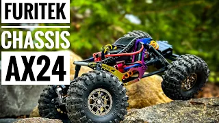 Axial AX24 Upgrades - NEW Furitek Titanium Chassis Upgrade - Review, Performance Tests & More!!