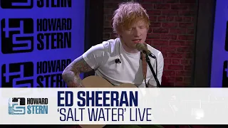 Ed Sheeran Talks New Album “Subtract” and Performs “Salt Water” Live on the Stern Show