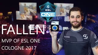 FalleN - HLTV MVP by ZOWIE of ESL One Cologne 2017