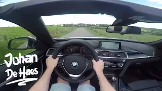 2017 BMW 4 Series 420i Cabrio POV Test drive