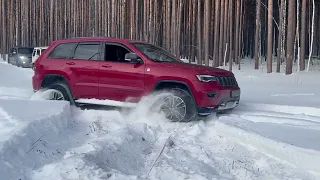 Just Jeep wk2 Grand Cherokee ride snow