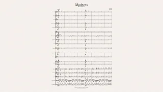 Madness (Porco Rosso) for Orchestra with score