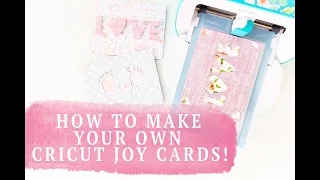 How To Make Your Own Cricut Joy Cards : Do You Need The Card Packs?