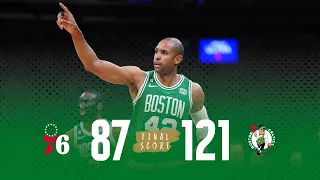 INSTANT REACTION: C's "pure domination" in third quarter leads to 34-point win over 76ers in Game 2