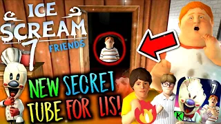 New Secret TUNNEL For Lis Coming In Ice Scream 7 FRIENDS: Lis! | Ice Scream 7 New Leak | Keplerians