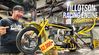 We bought an $80 Flea Market Mini Bike and Turned it Into a 30 Horsepower Drag Racing MONSTER!