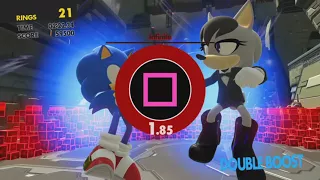 Sonic Forces - All Double/Triple Boost Sections (Success + Fail) [1080p HD]