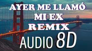 Ayer Me Llamó Mi Ex (Remix) - KHEA ❌ Natti Natasha ❌ Prince Royce - AUDIO 8D 🎧⚡