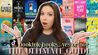 the ultimate guide to booktok books! 📖 (worth it or not? 🎀✨)