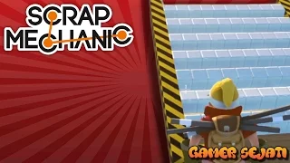 ESCALATOR ... CERITANYA!!! |Part-8| - Scrap Mechanic Indonesia -