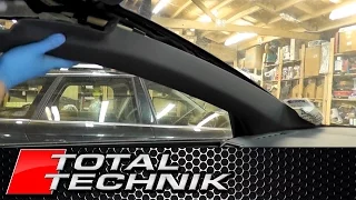 How to Remove Upper A Pillar Trim - Audi B6 B7 - TOTAL TECHNIK