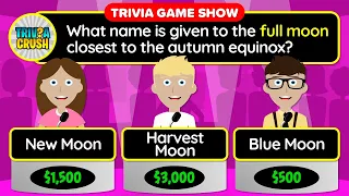 👉 Today's Best GENERAL KNOWLEDGE Daily Trivia Quiz - Unique Game Show Format | Apr. 19, 2024