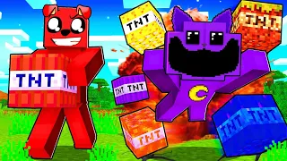 PRANKUJE CATNAPA NOWYMI TNT w Minecraft!