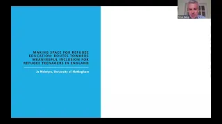 Making Space for Refugee Education: Routes towards meaningful inclusion for refugee teenagers in UK