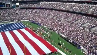 Baltimore Ravens / Pittsburgh Steelers 9-11 Pre -Game Tribute - 9/11/2011 With A-10 Flyover