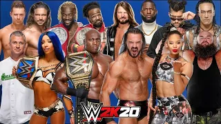 WWE 2K20 Wrestlemania 37 Gameplay | WWE 2K20 Wrestlemania Night 1 Matches Gameplay ||