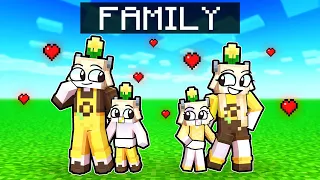 Having an ALL DAISY Family in Minecraft!