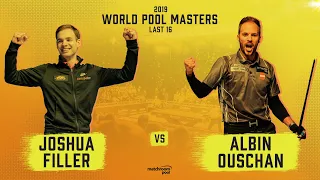 Joshua Filler vs Albin Ouschan | 2019 World Pool Masters Last 16