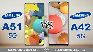 SAMSUNG GALAXY A51 5G vs SAMSUNG GALAXY A42 5G || Full Specs Comparison