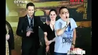 VITAS_Shootings in Chinese Movies & One Night To Be Star_Press Conf_CCTV8 News Report_July 28_2011