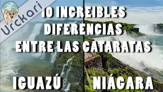 10 Increíbles Diferencias entre las Cataratas del Niágara y del Iguazú