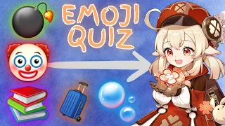 EMOJI QUIZ | GUSSE GENSHIN IMPACT CHARACTERS BY EMOJI [QUIZ]