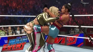 WWE 2K23 MAIN EVENT BIANCA BELAIR VS NIKKITA LYONS WOMEN'S CHAMPIONSHIP MATCH