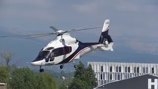 AS-355 Dauphin | Monacair | take off on the French Riviera