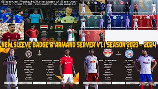 NEW SLEEVE BADGE & ARMBAND SERVER V1.1 2023 || ALL PATCH COMPATIBLE || REVIEWS
