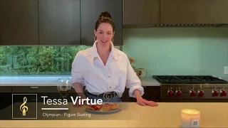 Tessa Virtue on Canada's Great Kitchen Party Home Edition Livestream (April 15th 2020)