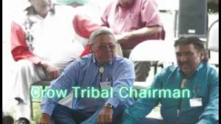 The late Chairman of the Crow Tribe  Carl Venne