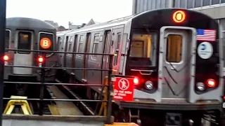 [MTA]: Astoria Ditmars Boulevard Bound R160-B Siemens (Q) Train Departing @ Ocean Parkway