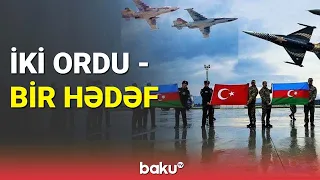 Azərbaycan-Türkiyə hərbi təlimindən reportaj - BAKU TV