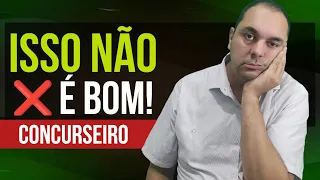 Conselhos terríveis que estão DESTRUINDO concurseiro iniciantes