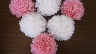 Как сделать ЦВЕТЫ ИЗ САЛФЕТОК / How to make flowers out of paper napkins.