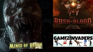 Until Dawn: RUSH OF BLOOD! Arcade Roller Coaster Shooter! Mines of Death! Horror Ride! PSVR!